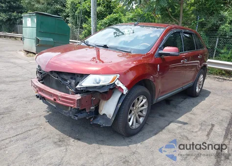 2014 Lincoln Mkx из США, поврежденный, VIN 2LMDJ8JK0EBL02830